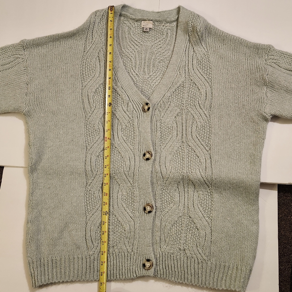 A New Day XL Button-up Sweater